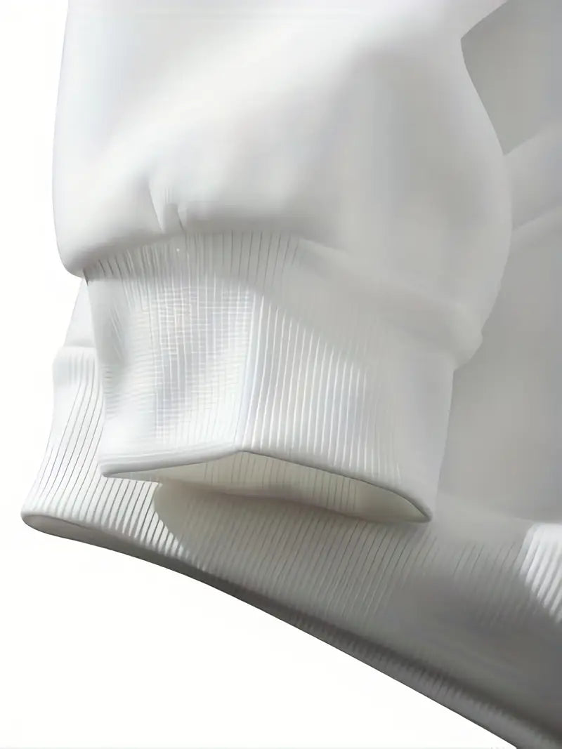 Beyaz Unisex Oversize Hello Kity Sweatshirt