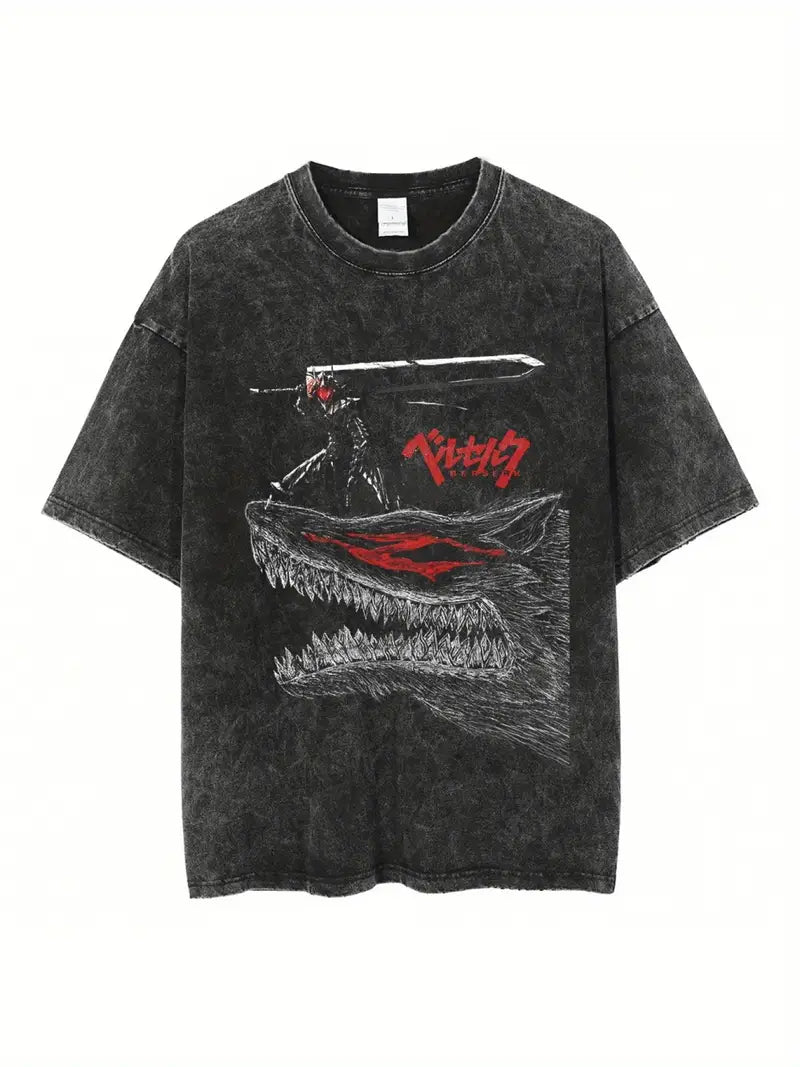 Gofret Wear Berserk Yeni Sezon Oversize T-shirt