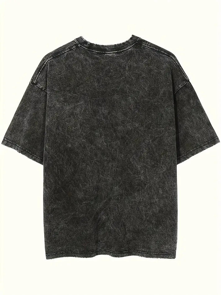 Gofret Wear Travıs Scott Yıkamalı Oversize T-shirt