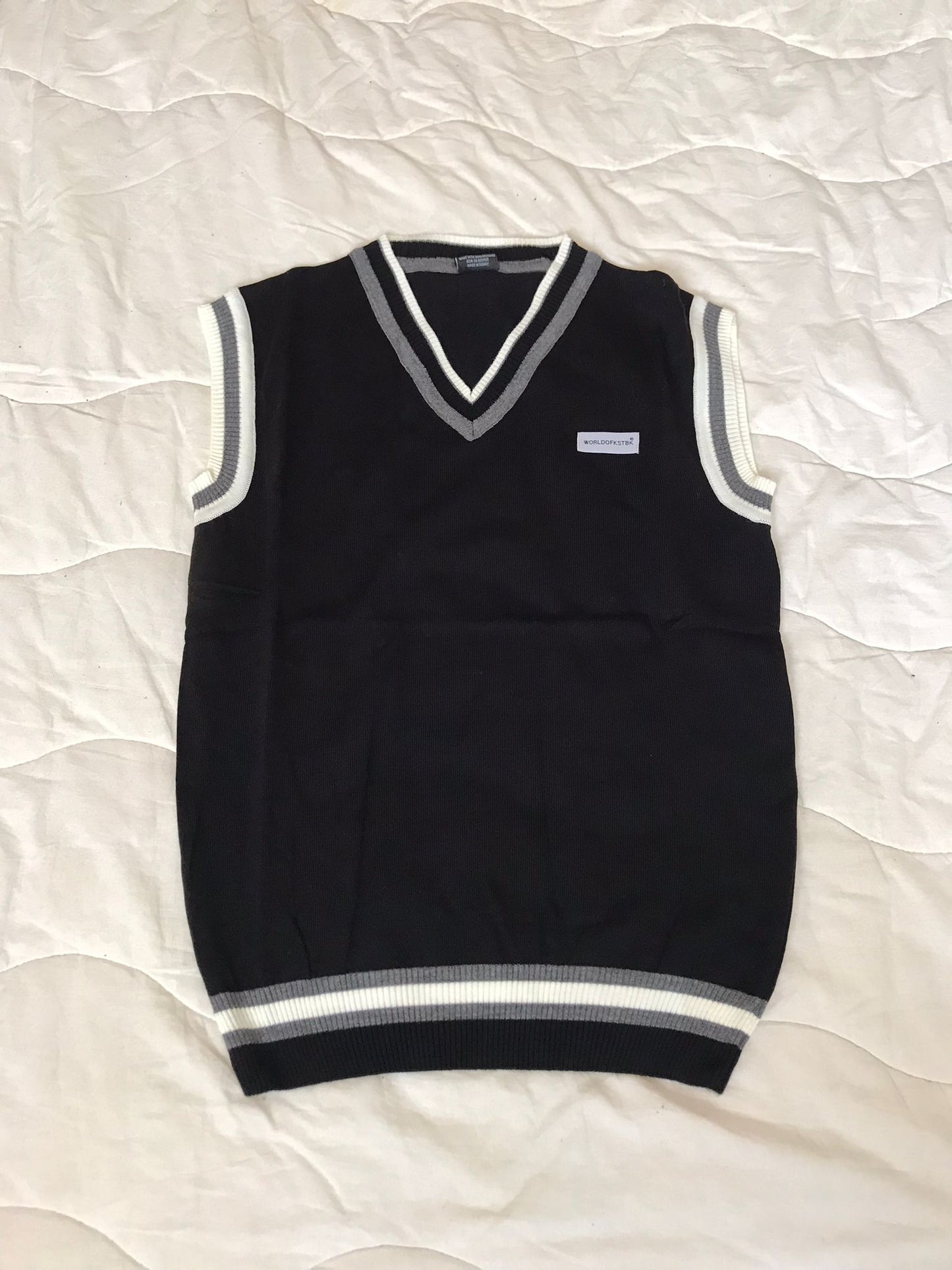Siyah Unisex Streetwear Süveter