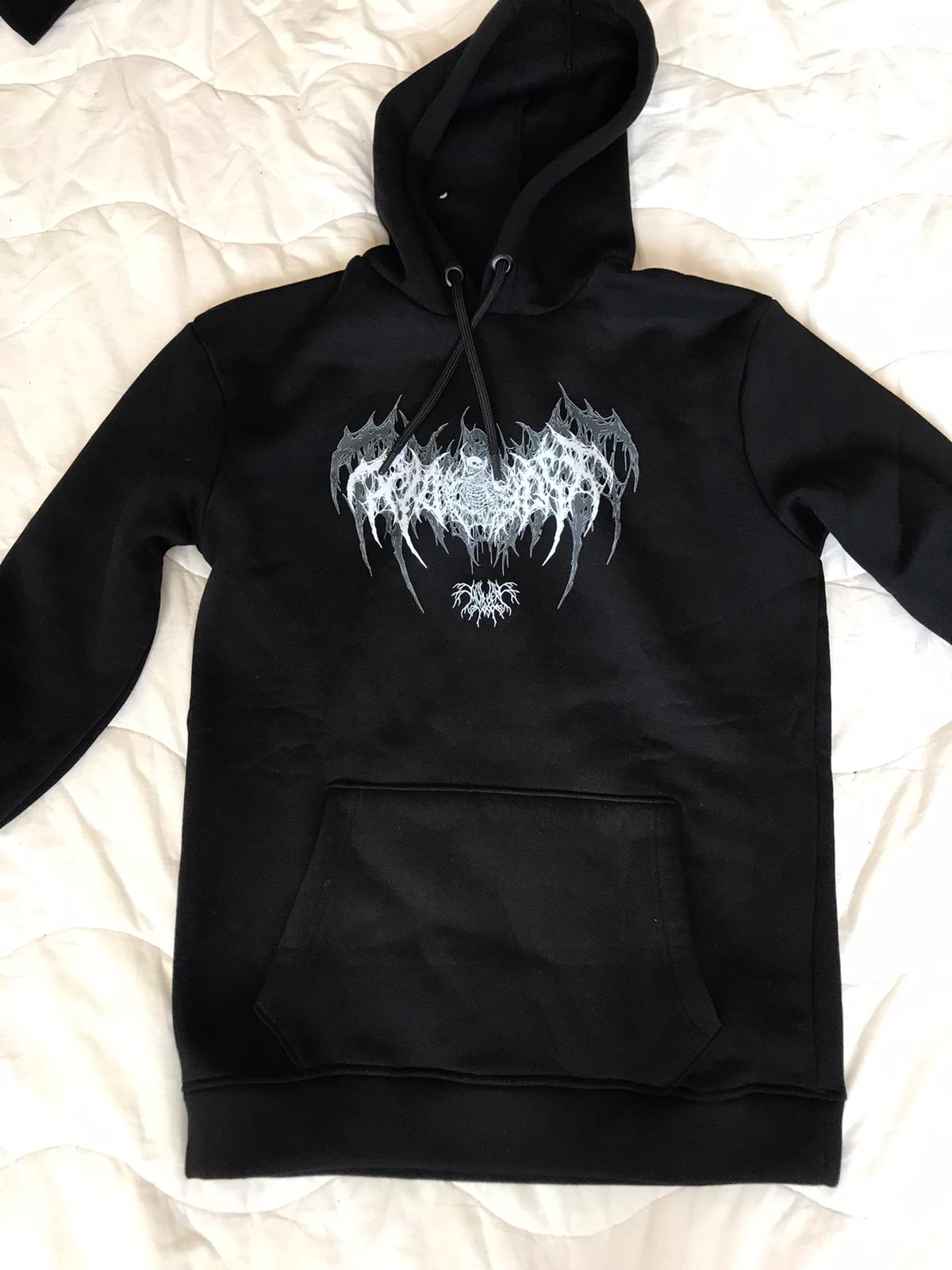 Siyah Streetwear Unisex Hoodie