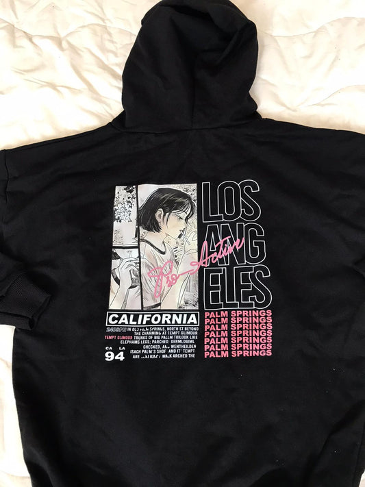 Streetwear Los Angeles Temalı Hırka