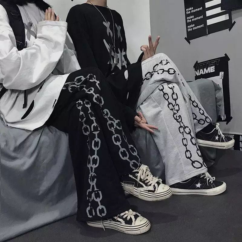 Zincir Desenli Unisex Eşofman