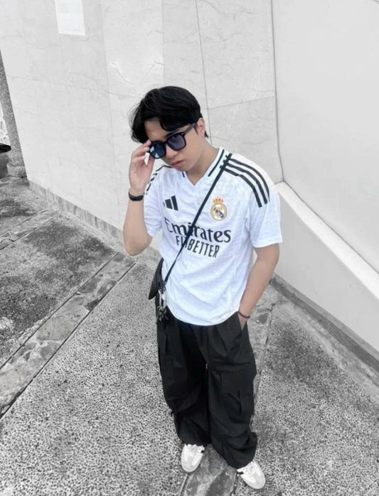 Beyaz Madrid Jersey T-shirt