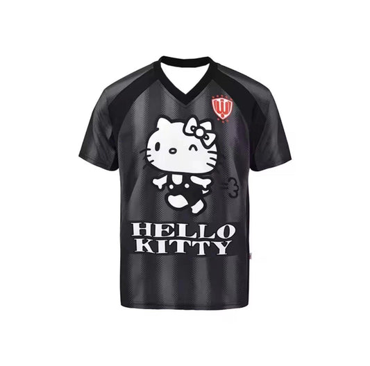 Hello Kitty Fly Siyah Jersey Forma