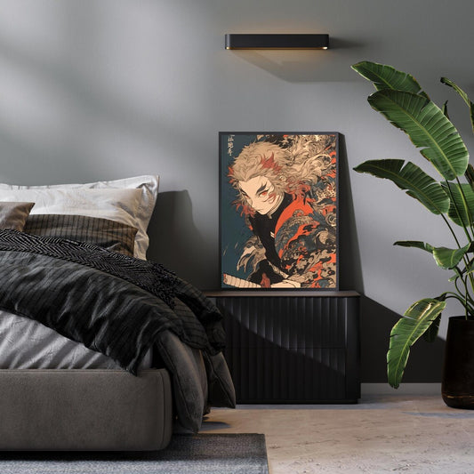 Anime Demon Slayer Rengoku Tablo
