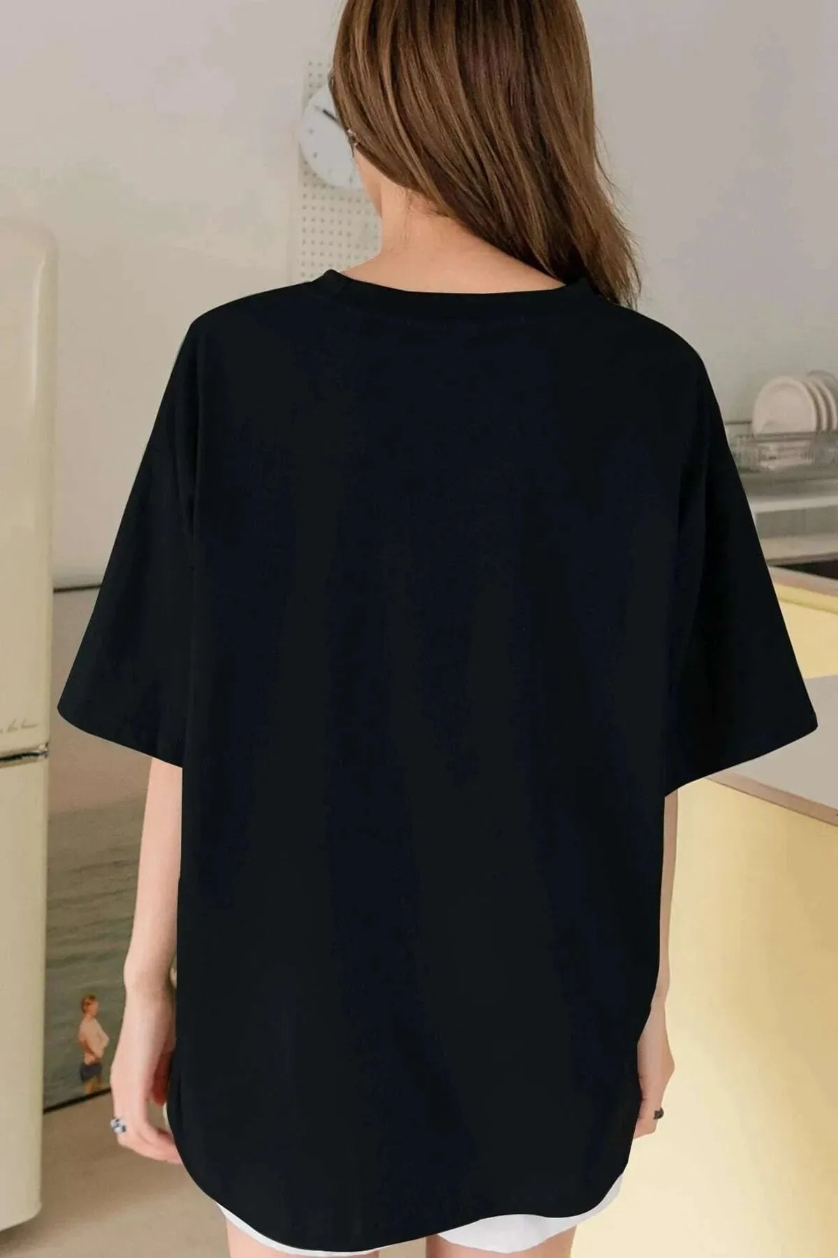 Gofret Wear Katman Butterfly Siyah Unisex T-Shirt