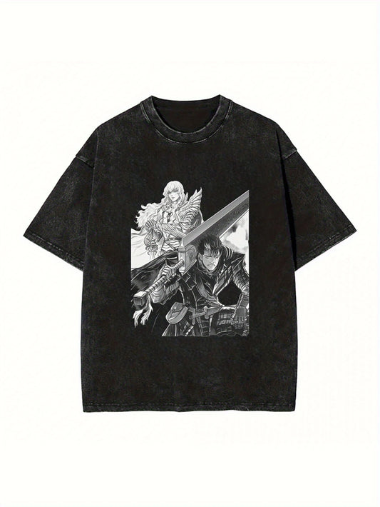 Berserk Harajuku Casual Streetwear Guts Griffith T-shirt