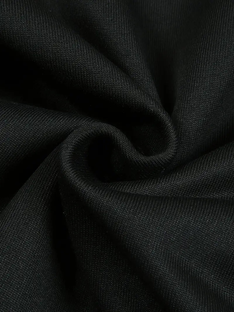 Siyah Unisex Oversize UFC Sweatshirt