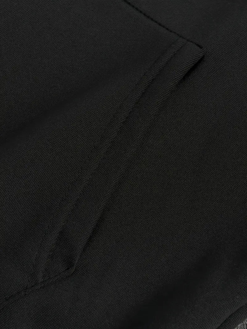 Siyah Unisex Oversize GYM Sweatshirt