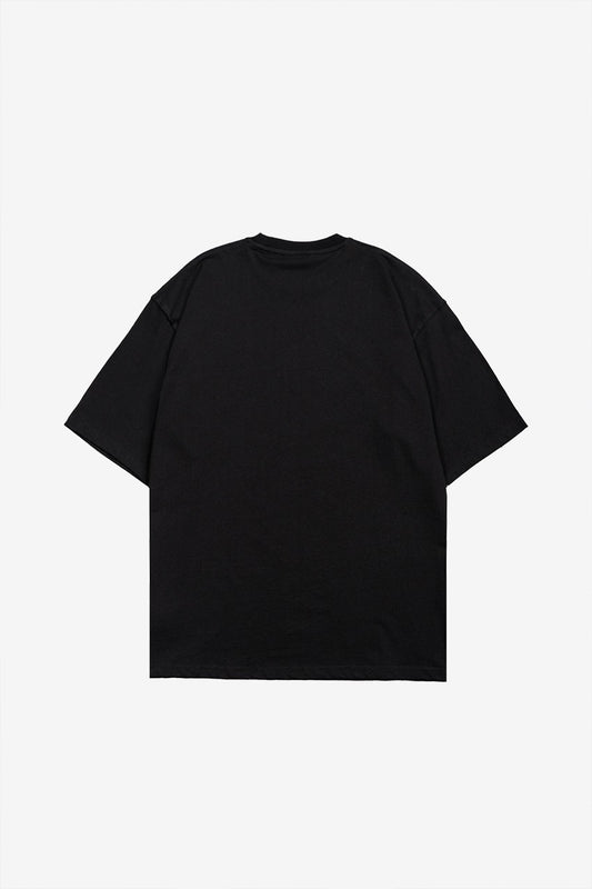 Gofret Wear Butterflys Siyah Unisex T-Shirt
