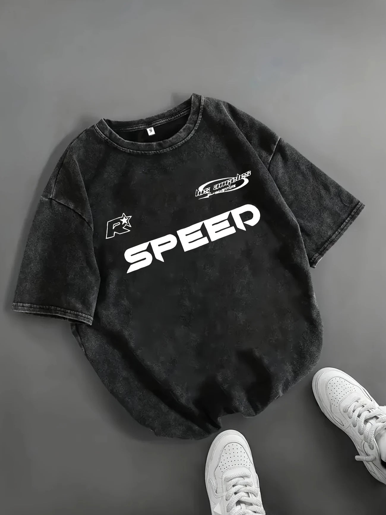 Gofret Wear SPEED Tasarımlı Oversize T-shirt