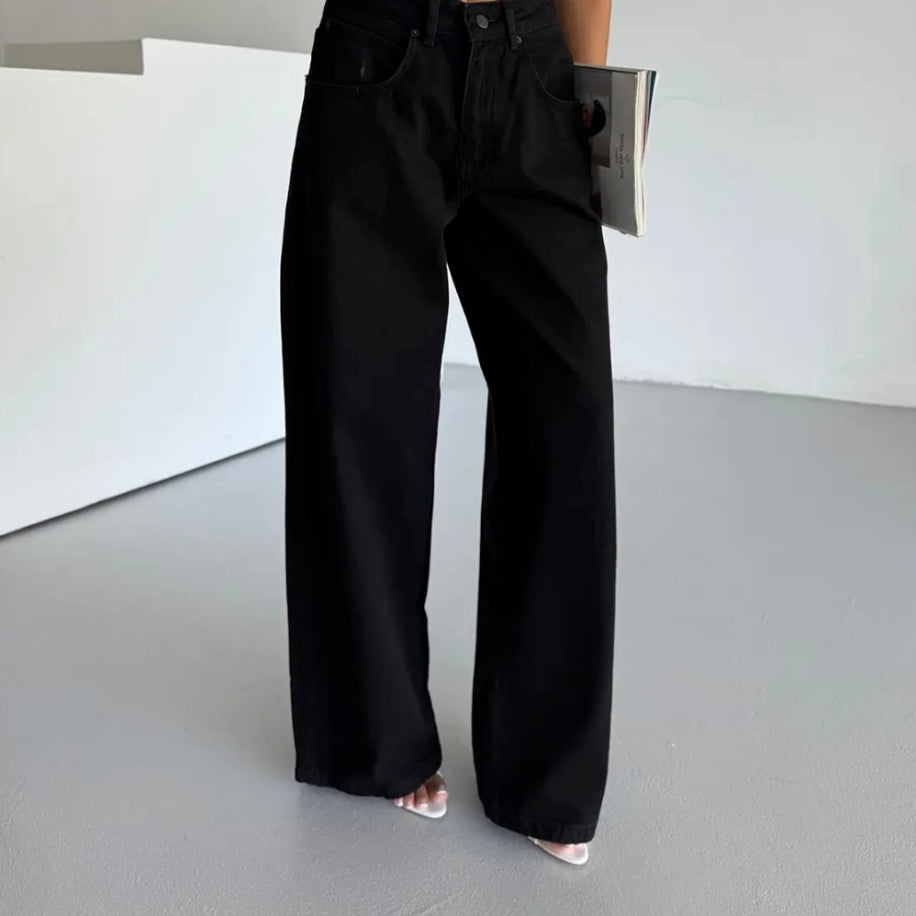 Örümcek Detail Baggy Unisex Pantolon