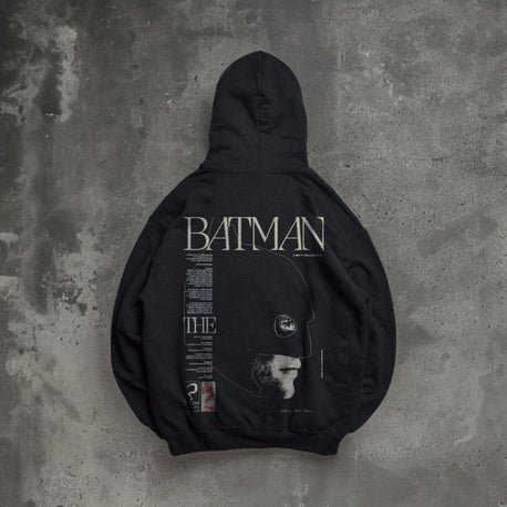 GFRT Batman Siyah Unisex Oversize Sweatshirt