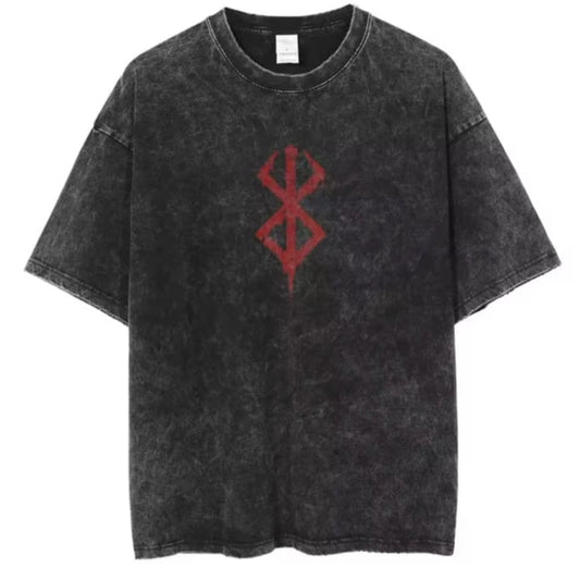 Gofret Wear Berserk New 12 Yıkamalı Oversize T-shirt