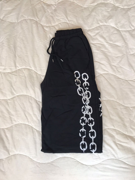 Zincir Desenli Unisex Eşofman
