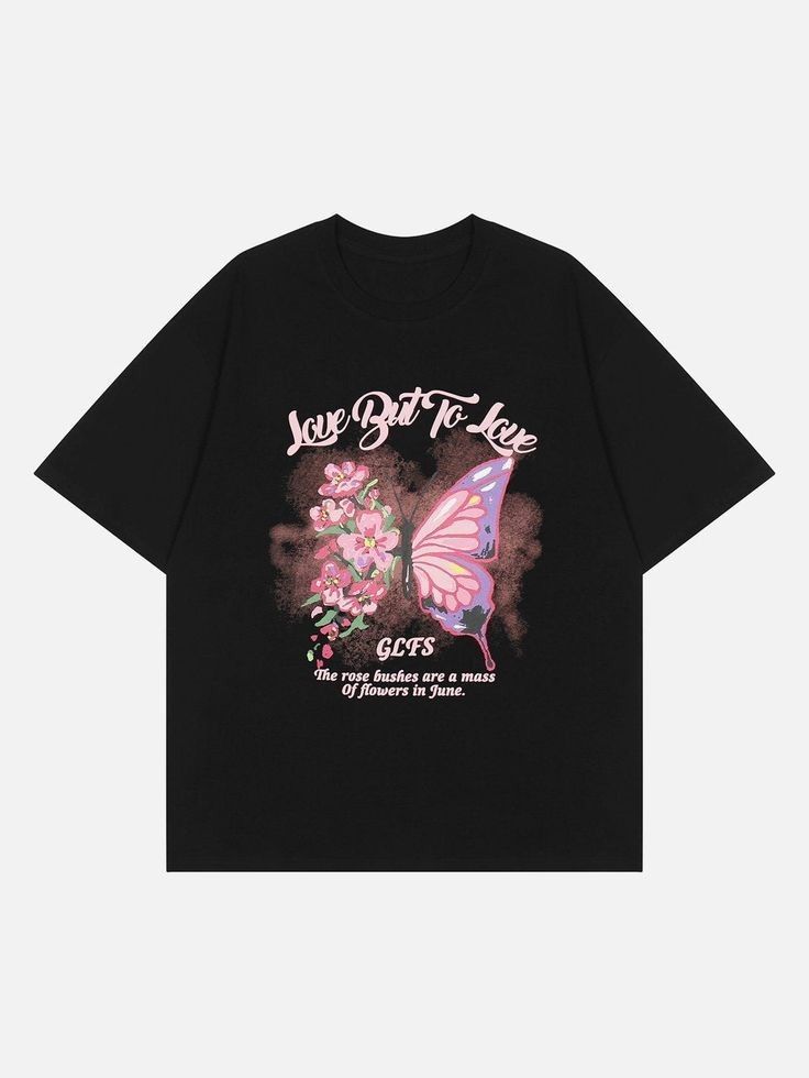 Gofret Wear Love To Love Siyah Unisex T-Shirt