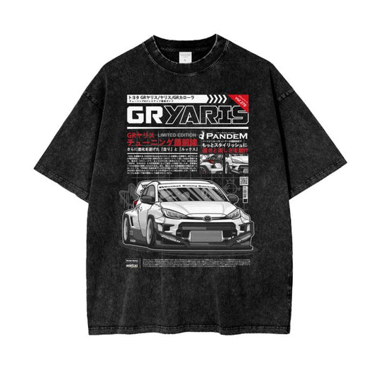 Gofret Wear GRYARIS Yıkamalı Oversize T-shirt