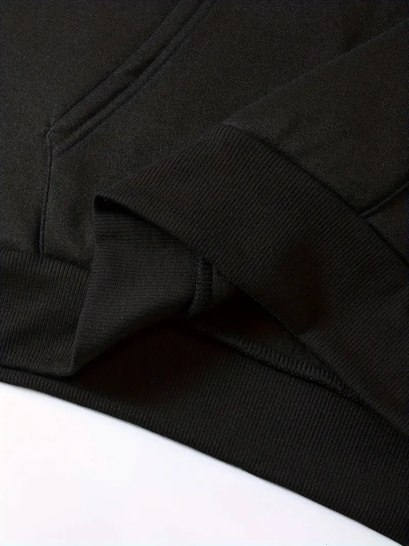 Siyah Unisex Oversize Liberalization Baskılı Sweatshirt