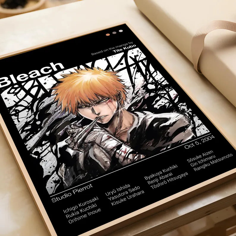 Anime Bleach Ichigo Kurosaki Tablo