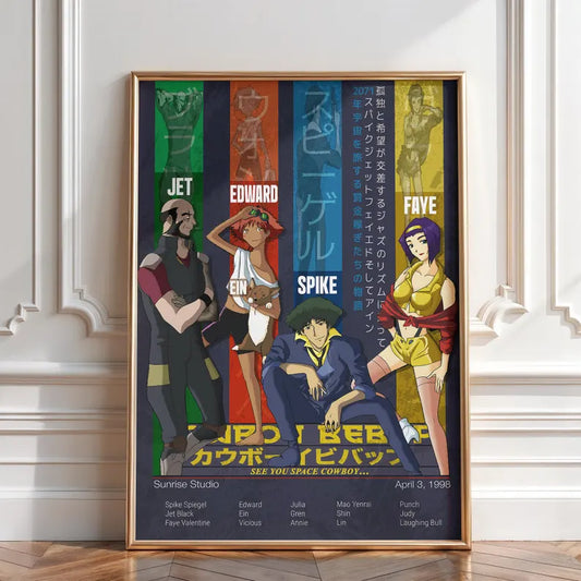 Anime Cowboy Bebop Characters Tablo