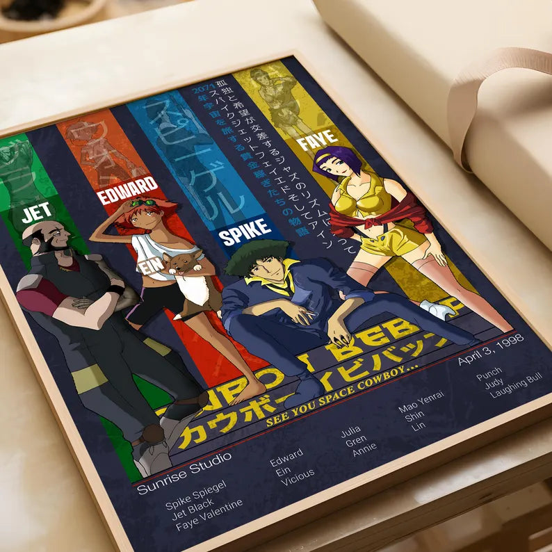 Anime Cowboy Bebop Characters Tablo