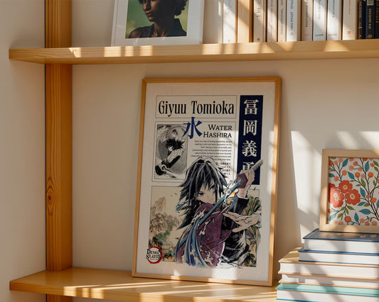 Anime Demon Slayer Giyuu Tomioka Tablo