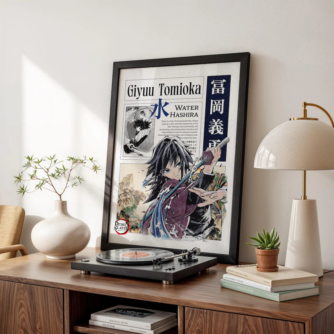 Anime Demon Slayer Giyuu Tomioka Tablo