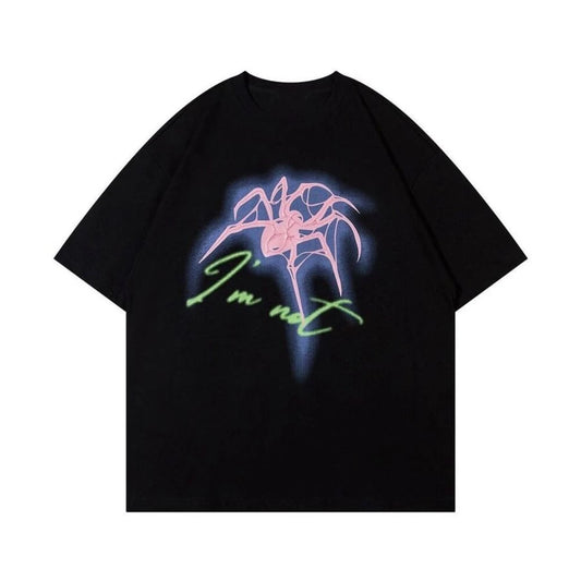 Siyah Spider I'm Not Unisex T-Shirt