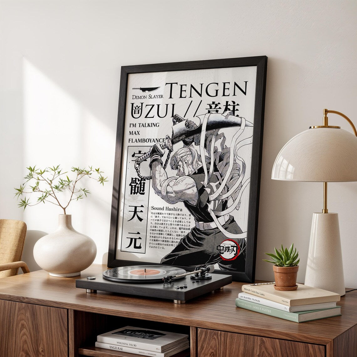 Anime Demon Slayer Tengen Uzui Tablo