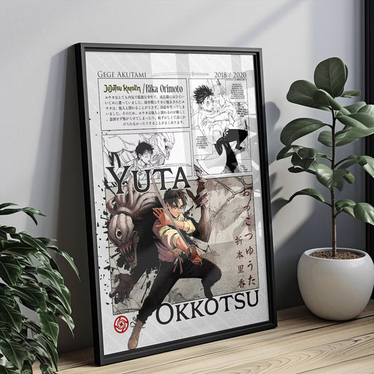 Anime Jujutsu Kaisen Yuta Okkotsu Tablo